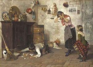The mischievous pet by Luigi Pastega