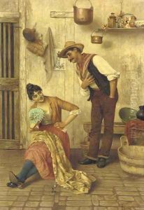 The Courtship by Luigi Pastega