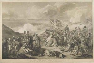 The Death of General Abercrombie at the Battle of Alexandria, 21st March 1801, engraved by J. Vendramini, published 1804 by Sir Robert Kerr Porter