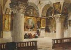 Jerusalem - Inneres Der Grabeskirche