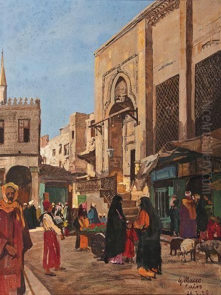 Market Scene, Cairo - view 1