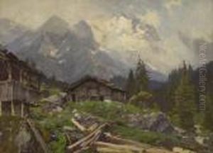Bergbauernhof Im Berner Oberland.