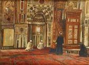 De Moskee Van Al Burdayni, Cairo.