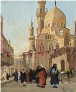 Evening In Cairo by Georg Macco