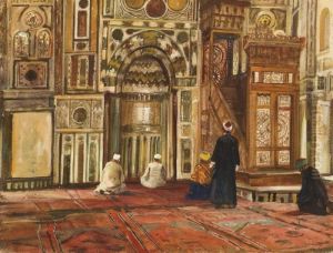 La Mosquee De Al Burdayni, Le Caire by Georg Macco