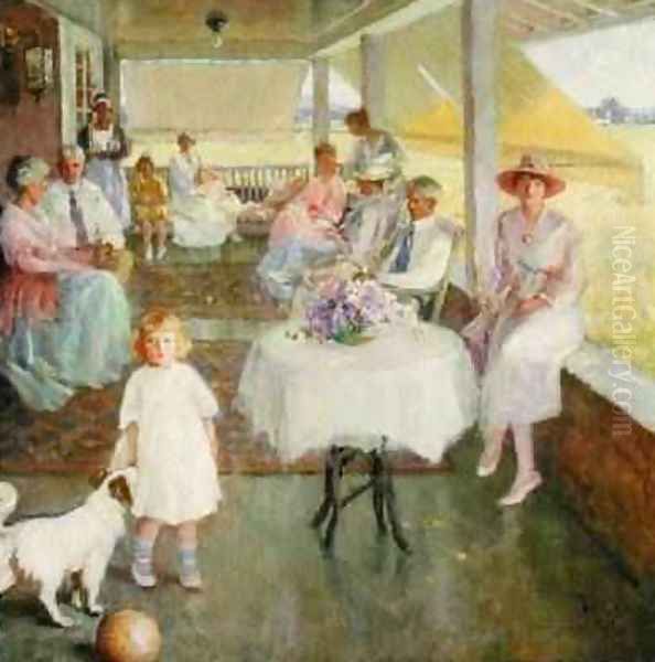 Family Gathering, 1919 - view 1