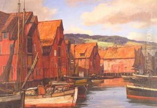 Ships In Harbor-netherlands - view 1