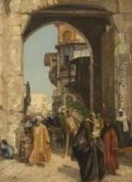 Strasenszene In Kairo. - view 1