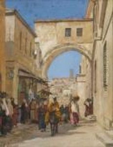 Jerusalem - Via Dolorosa. Jerusalem - Via Dolorosa.
