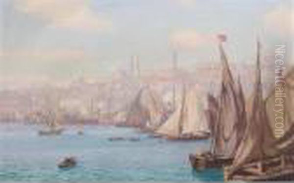 View Of Constantinople From The Bosphorus - view 1