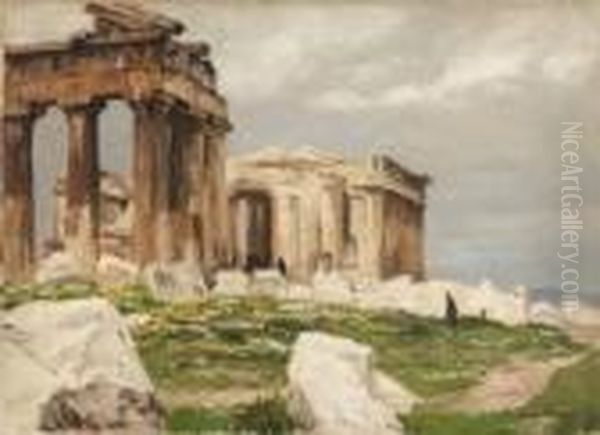 "auf Der Akropolis
Athen". - view 1