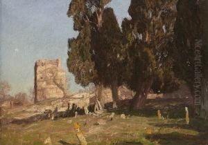 Bei Konstantinopel. by Georg Macco