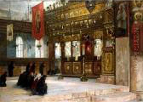 Eastern Orthodox Church Interior - view 1