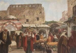 "volksleben In
 Jerusalem".