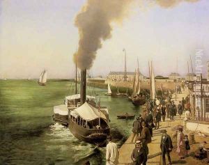 A View of Le Havre by E. Parent