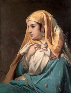 Femme orientale by Jean-Francois Portaels