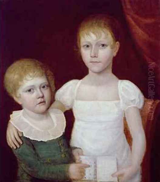 Juliet and John Wesley Paradise 1809-62, c.1815-20 - view 1