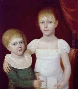 Juliet and John Wesley Paradise 1809-62, c.1815-20 by John Paradise