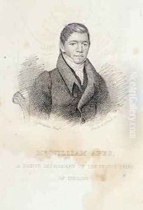 Portrait of William Apes, engraved by Illman and Pilbrow by John Paradise