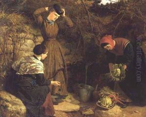 Washing the Vegetables by Frederick Richard Pickersgill