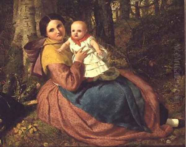 The Artists Son and Nurse, 1863 - view 1