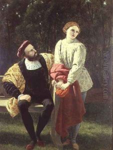 Viola and the Duke by Frederick Richard Pickersgill