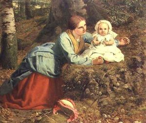 The Path Where The Brown Leaves Are Spread, 1862 The Path Where The Brown Leaves Are Spread, 1862