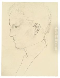 Portrat Josef Cordier Im Profil Portrat Josef Cordier Im Profil