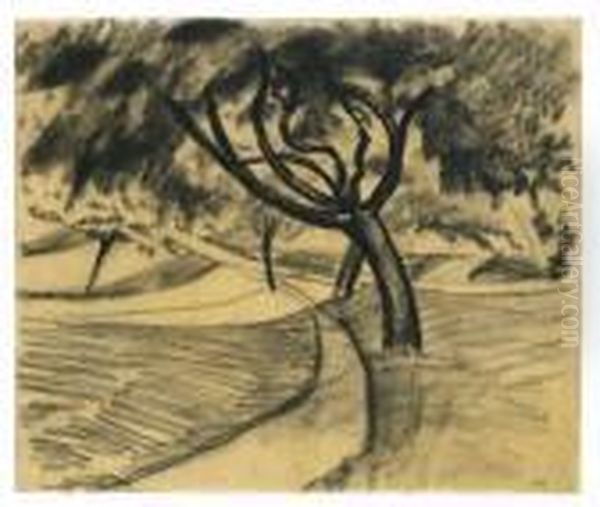 Baum Und Felder - view 1