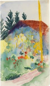 Gartenhaus by August Macke