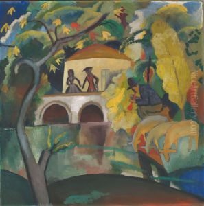 Rokoko by August Macke