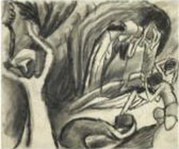 Klagende (grieving Woman) - view 1