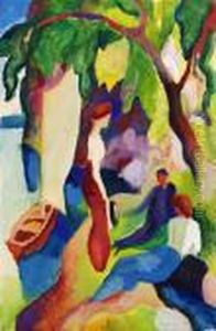 Frauen Am See by August Macke