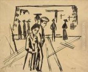 Heimweg by August Macke