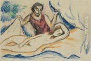Aus Einem Marchen by August Macke