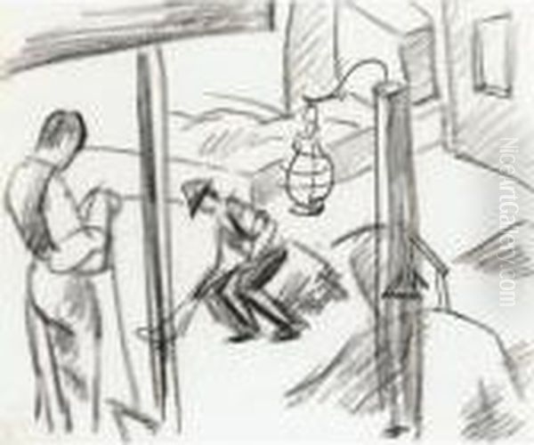 Strassenarbeiter (streetworkers) - view 1