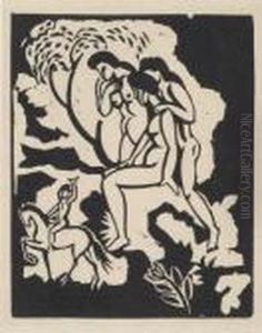 Begrussung by August Macke