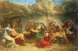 The Seventh day of the Decameron by Paul Falconer Poole
