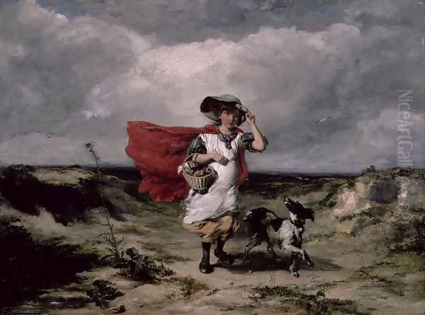 Crossing the Heath, Windy Day, 1836 - view 1