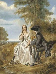 Laurence Sterne and Maria by Paul Falconer Poole