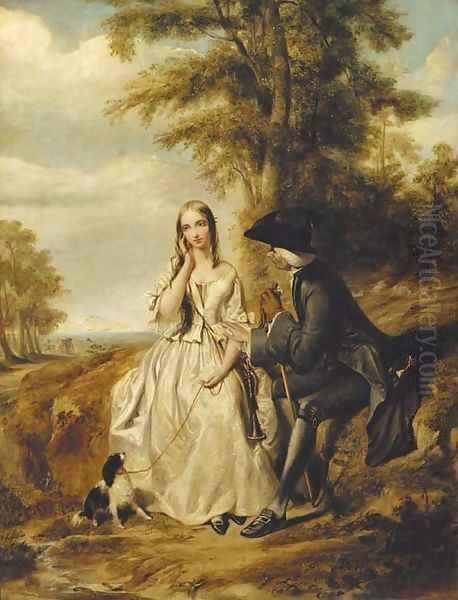 Laurence Sterne and Maria 2 - view 1