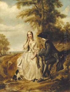 Laurence Sterne and Maria 2 by Paul Falconer Poole