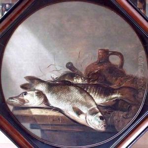 Still Life with Fish by Pieter de Putter