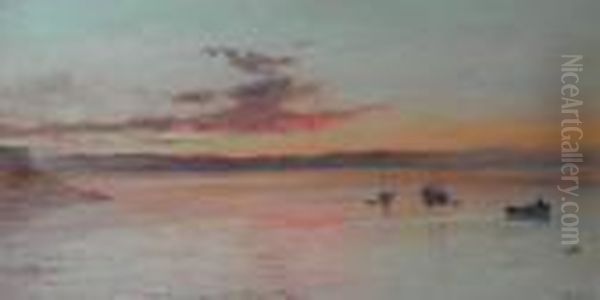 A Coastal Sunset - view 1