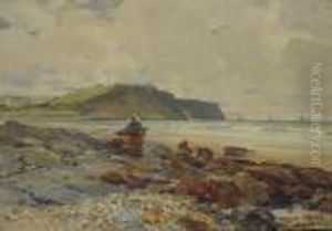 Gathering Driftwood, Possibly On Iona by John MacWhirter