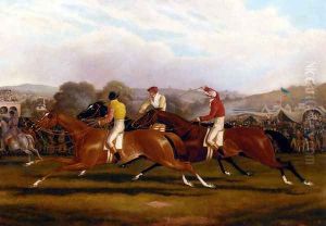 Down The Stretch by Alfred F. De Prades
