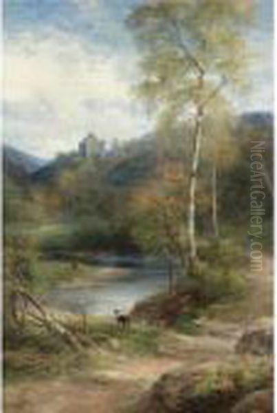 Neidpath Castle, Peebles - view 1