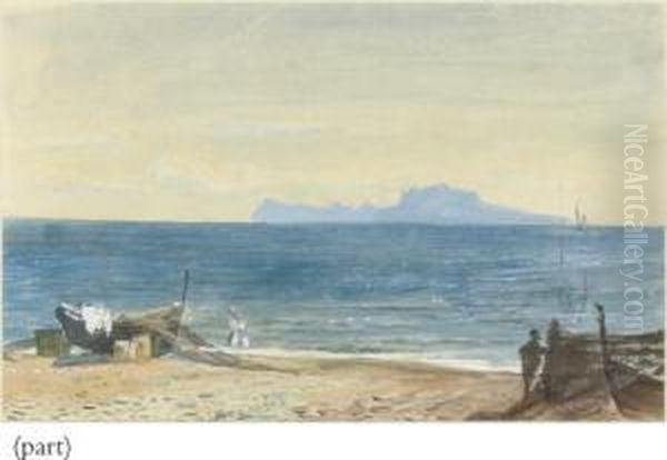 View Of Capri From The Bay Of Naples - view 1