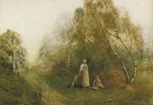 Gathering Wild Flowers by John MacWhirter