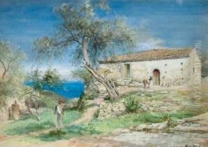 A Villa At Taormina, Sicily